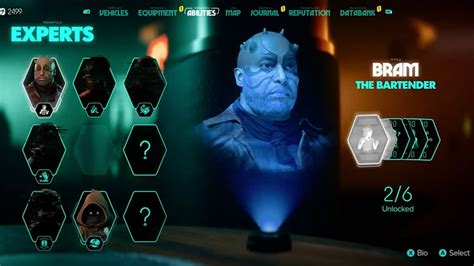 meet the sneaky cheaters part 1|Experts and abilities list in Star Wars Outlaws .